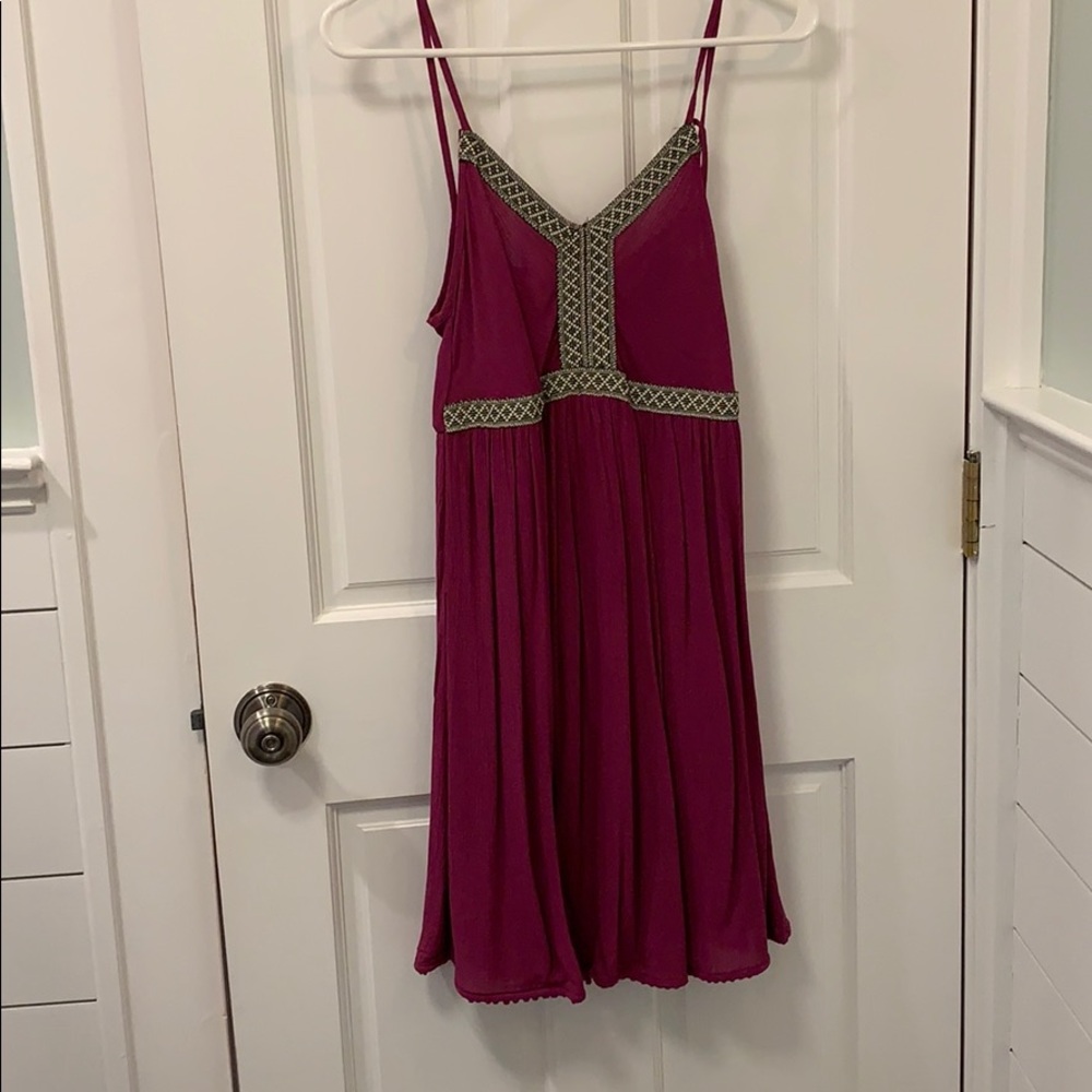 Purple/Reddish Dress